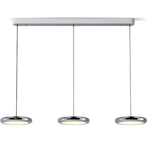 箭牌照明飞碟餐厅吊灯现代简约三头全光谱护眼吧台餐桌灯具国王湖