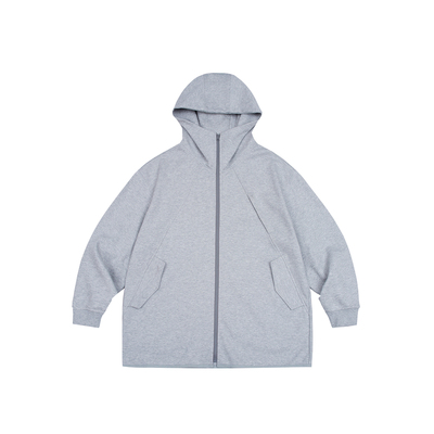 RAPPEYE连帽开衫外套长款卫衣