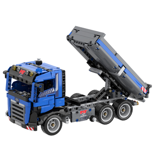 大砖积木自动倾卸卡车42203机械组翻斗卡车积木【春节不打烊】