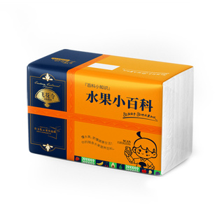 飞花令【百科知识】纸巾书4层加厚创意文化柔软亲肤原生木浆抽纸