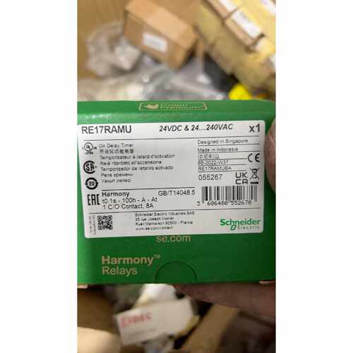 议价全新施耐de时间继电器RE17RAMU24VDC2424