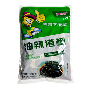 慧明园即食油辣港椒250克酱菜腌网红港椒下饭咸菜整个腌制半斤装
