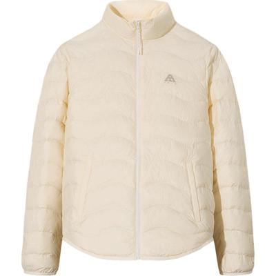 安踏雪壳羽绒服女款轻薄保暖外套