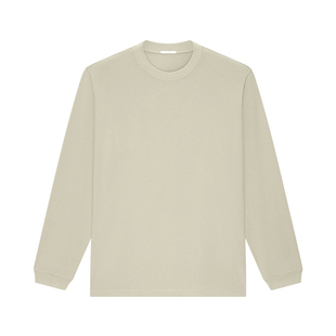 nice rice好饭 25冬季新品300G直身窄罗纹袖口长袖T恤男NHD02065