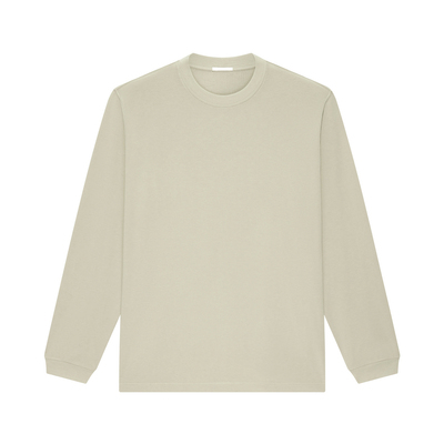 nicerice好饭罗纹袖口长袖T恤