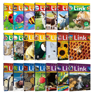 原版进口easy subject link 7-8岁幼儿基础训练英语蓝思阅读理解启蒙培训教材分级课程早教跨学科精读听说读写