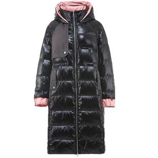 胖妹妹羽绒服女2025年新款加厚200斤中长款特大码300斤冬装女外套