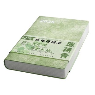 2026年日程本一日一页计划本效率手册高颜值ins风笔记本本子2025日程表日历记事本每日月日记手帐本