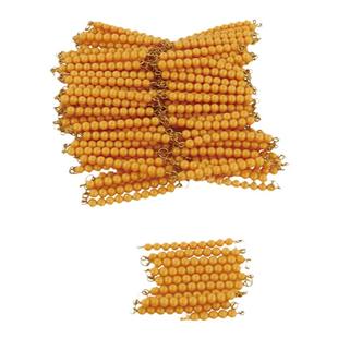 Montessori蒙氏儿童益智玩具蒙台蒙特梭利1000早教教具100串珠链