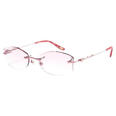 lifelike时尚无框切边女眼镜架