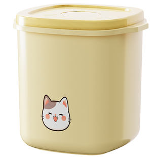 猫粮储存桶密封桶猫粮桶狗粮桶宠物储粮桶防潮猫咪粮食20斤负压罐
