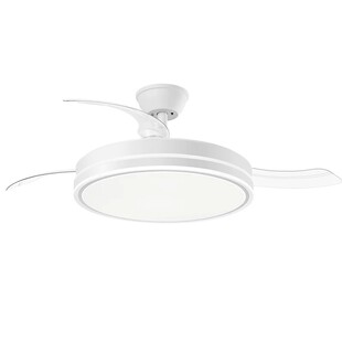 【新品】美的风扇灯静音吊扇灯客厅餐厅卧室家用吸顶电扇灯FY2