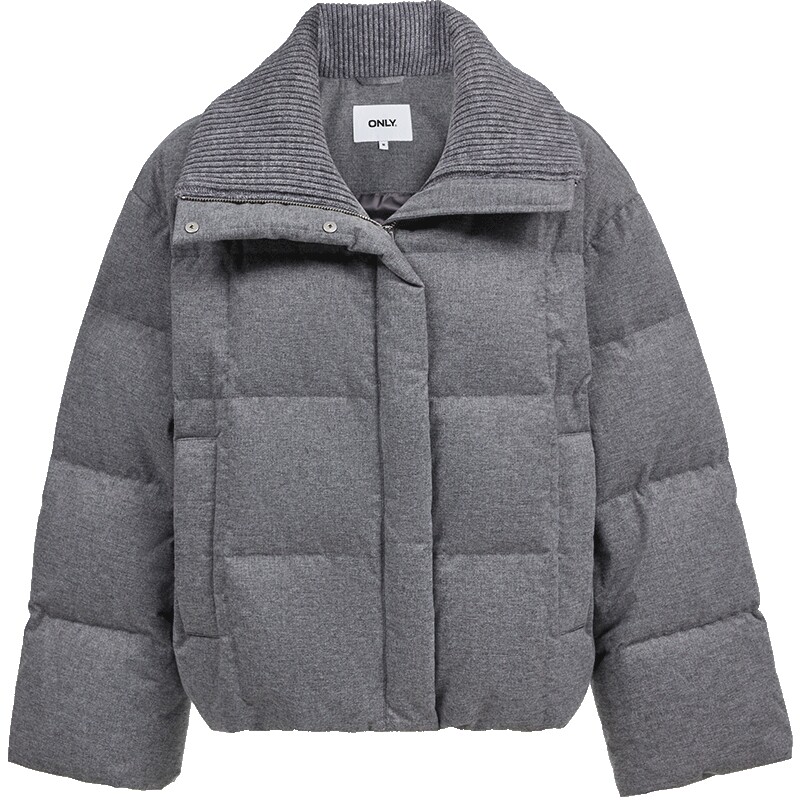 ONLY90白鸭绒宽松保暖羽绒服
