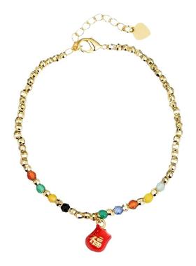 轻奢高级感彩色串珠福袋手链