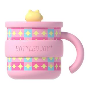 办公室咖啡杯桌面保温水杯女士个人专用高颜值拿铁马克杯保温杯