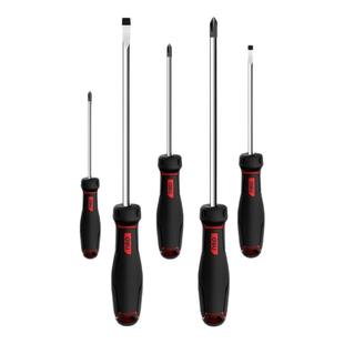 得力十字螺丝刀带强磁梅花起子十字型超硬小号改锥一字螺丝批套装