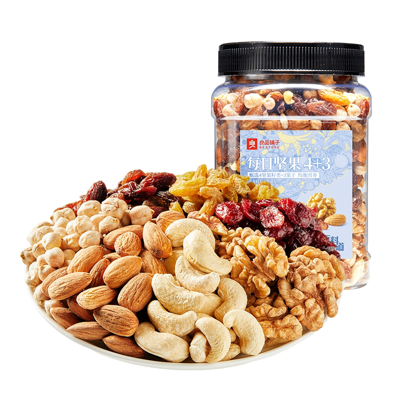 良品铺子每日坚果罐装