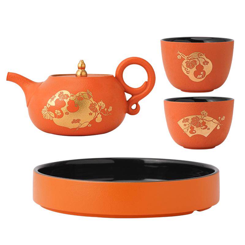 故宫茶具套装如意福禄茶具套装