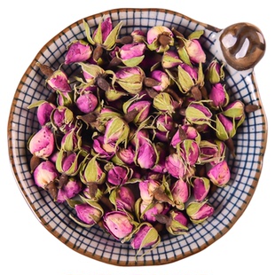 法兰西粉玫瑰花茶50g粉玫瑰花干花泡茶 优选粉玫瑰花茶泡水泡茶