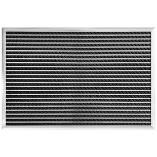 黑色铝合金入户门高级地垫室外门口防滑地毯门外入门脚垫户外门垫