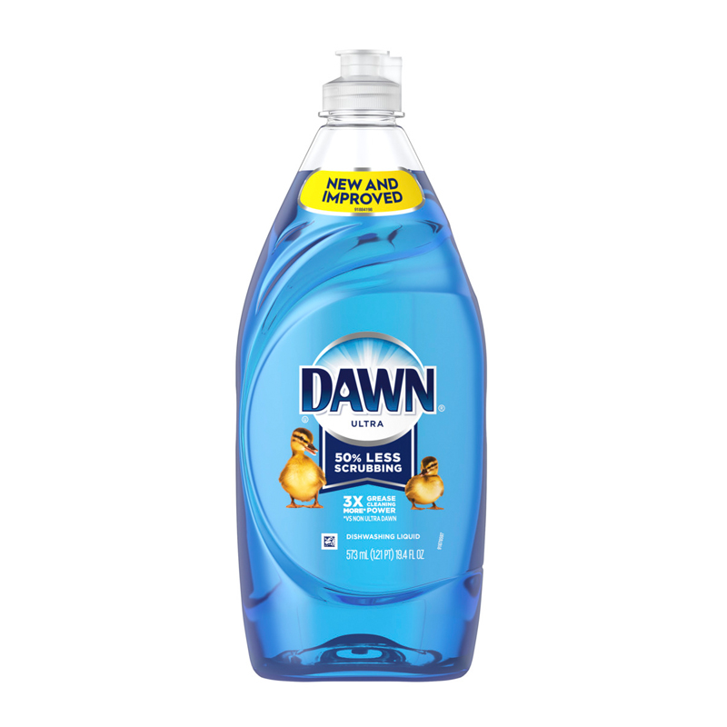 包邮美国宝洁DAWN滴然小黄鸭超浓缩洗洁精温和宠物用207ml1瓶去油