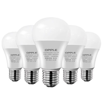 欧普超亮照明螺口暖白光led灯泡