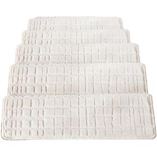 防水楼梯踏步垫免胶自粘别墅复式旋转室内实木自吸静音防滑免洗毯