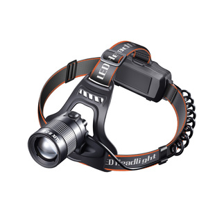 奥克斯可变焦头灯强光超亮远射充电超长续航钓鱼专用锂电照明矿灯