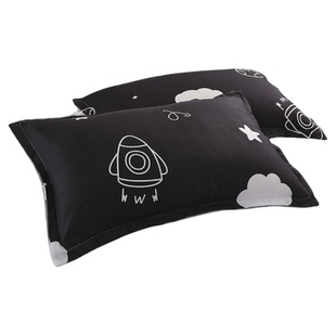 枕头学生宿舍单人枕头枕套装一对装成人枕头高档枕颈椎枕芯40x60