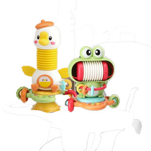 宝宝餐椅餐桌吸盘玩具0一1岁婴儿6转转乐3个月以上8益智2早教