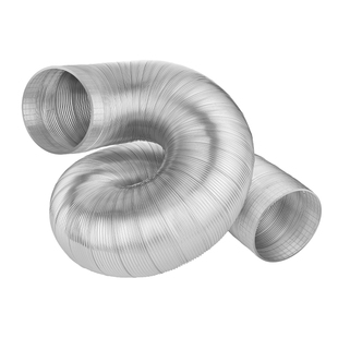 静音抽油烟机排烟管厨房通用管道配件排气排风管加厚纯铝伸缩软管