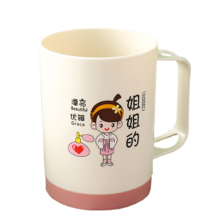 厂家直销家庭装亲子杯加厚防摔环保儿童漱口杯牙缸网红情侣洗漱杯