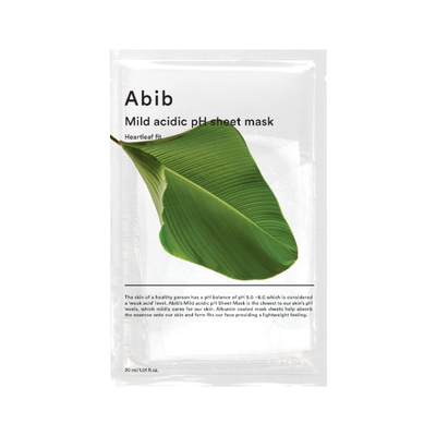 Abib阿彼芙小绿叶弱酸鱼腥草面膜