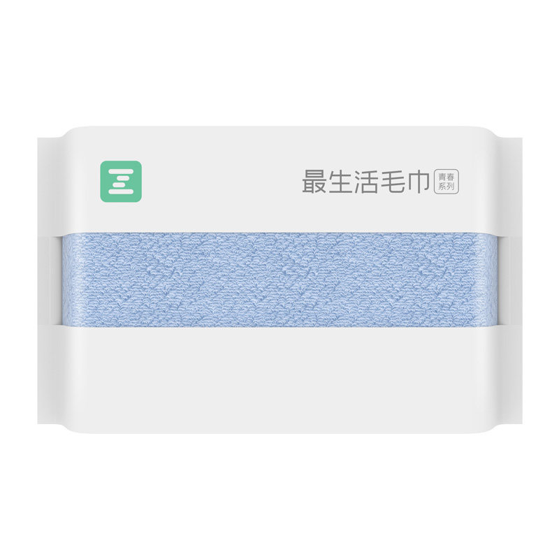 最生活毛巾纯棉强吸水洗脸成人男女情侣款家用柔软面巾