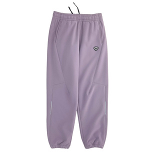 诺诗兰女童裤子加绒软壳裤25秋冬新款防风冲锋裤儿童户外三防长裤