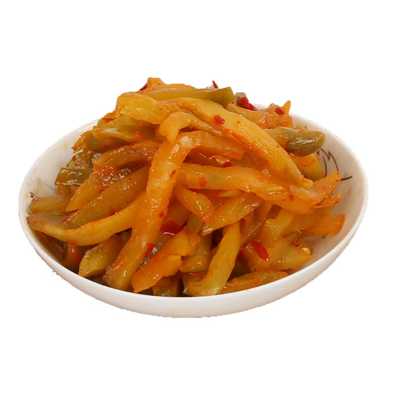 北极源红油榨菜丝整箱10斤商用装下饭小菜粥店用咸菜散装酱菜