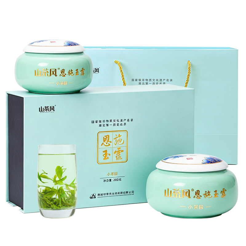 恩施玉露绿茶明前春茶礼盒装