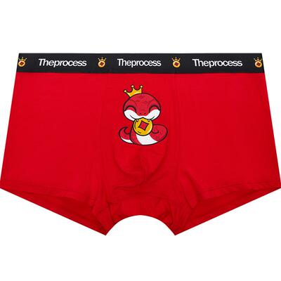THEPROCESS男士红内裤卡通