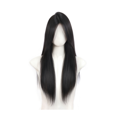 天空树免发网真发无痕蕾丝全头套