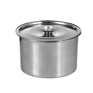 304不锈钢盆味盅带盖装油盆猪油盆铁盆小号调料盆子调料罐密封罐