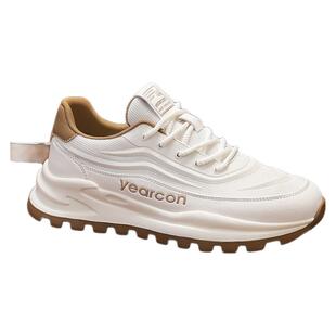 意尔康男鞋2026新款秋冬季潮百搭爆款运动鞋男士厚底老爹鞋子男款