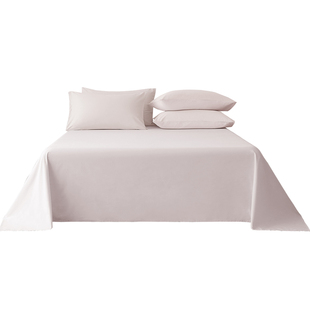 A类100支纯棉床单单件新疆棉贡缎床笠被套全棉秋冬磨毛长绒棉床品