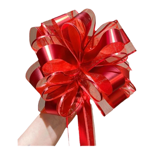 结婚拉花楼梯装饰扶手婚房行李箱嫁妆陪嫁布置婚礼婚车汽车队彩带