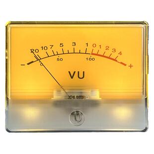 高精度VU电平表DB胆机功放输出前后级自带背光音频音量表TN-90