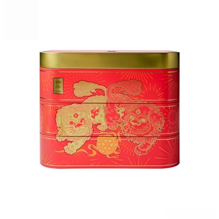 锦华瑞狮贺岁低糖糕点礼盒1135g点心坚果春节年货送礼团购享低价