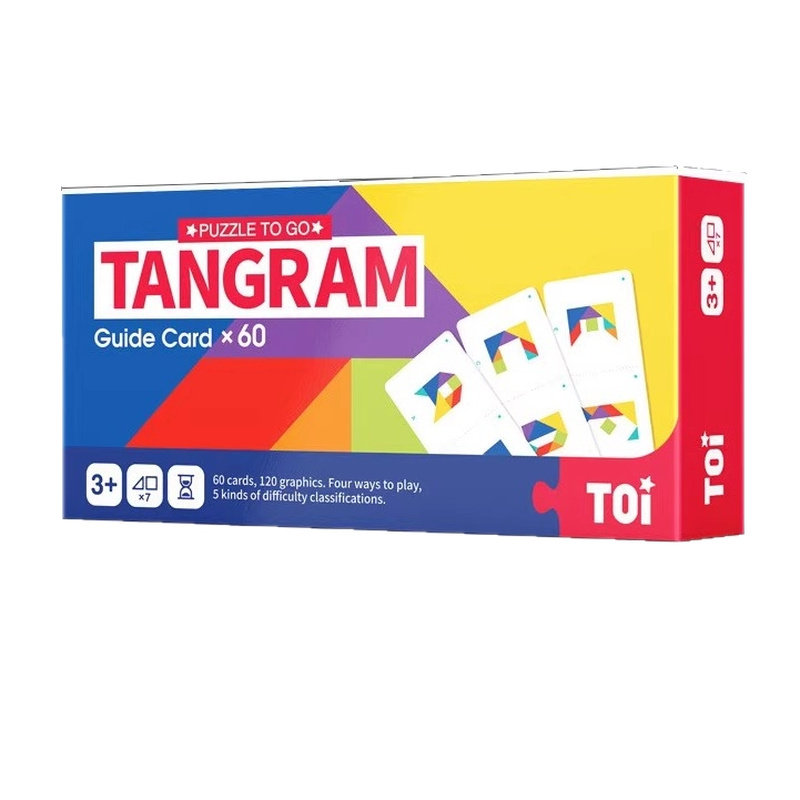 TOI图益儿童七巧板智力拼图玩具