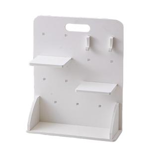 桌面洞洞板展示架书桌改造工位立式收纳神器架子宿舍隔板小置物架