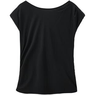 【商场同款】太平鸟2025年夏季新款摩登露背短袖T恤A1CNF2230*