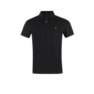 【自营】RALPH LAUREN/拉夫劳伦男士休闲刺绣半排扣短袖PoloT恤衫