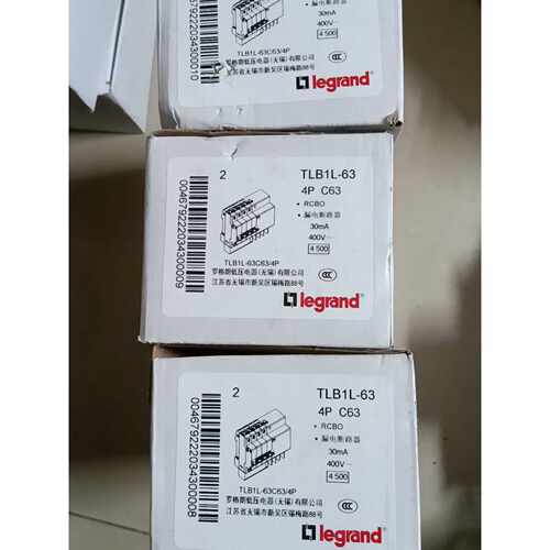 询价-legrand 罗格朗漏电保护器 TLB1L -63 4P